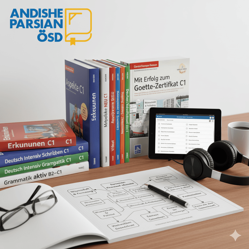 کتاب های آموزشی آلمانی سطح C1